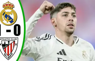 خلاصه بازی رئال مادرید 1 - اتلتیک بیلبائو 0 + ویدئو