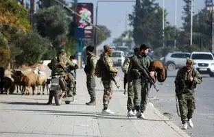 ورود مخالفان سوری به مسجد تاریخی خالد بن ولید + ویدئو