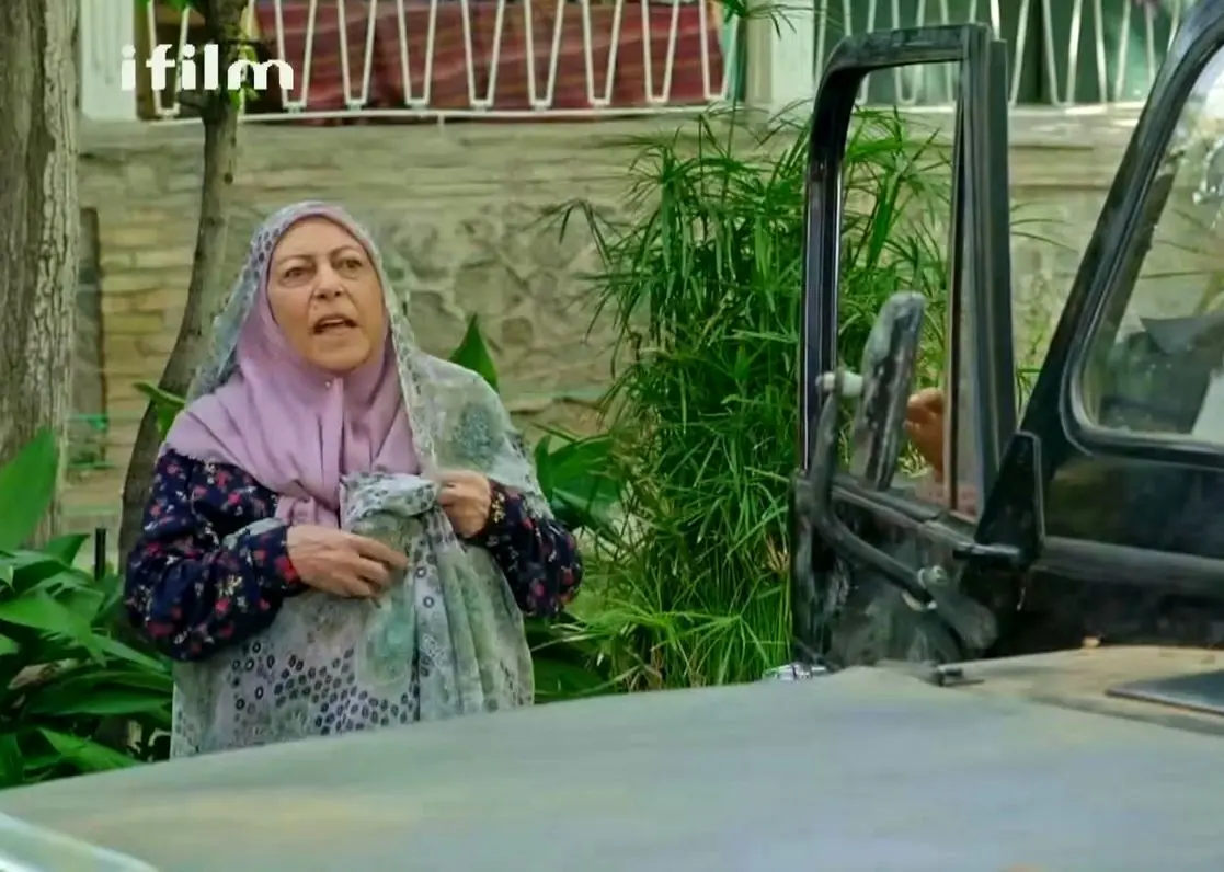 «بی بی» در اتاق گریم سریال بچه مهندس 3؛ سال 1399