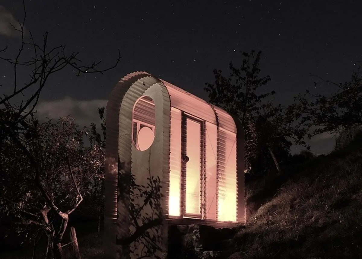 معماری خاص یک «توالت» با چشم‌انداز استثنایی + عکس