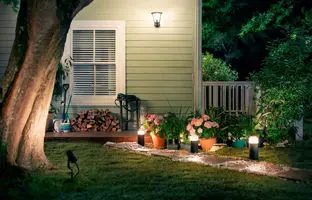 با چند وسیله ساده یک چراغ زیبا برای حیاط و باغ بسازید + ویدئو