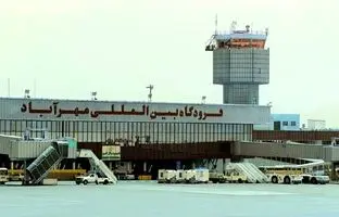 تهران قدیم؛ «فرودگاه مهرآباد» وقتی کوچک و اطراف اش بیابان بود؛ دهه 40 + تصویر
