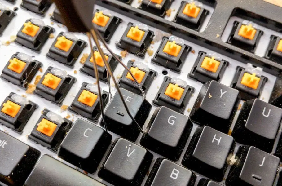 چگونه کیبورد را تمیز کنیم؟/  راهنمای جامع تمیز کردن انواع کیبورد