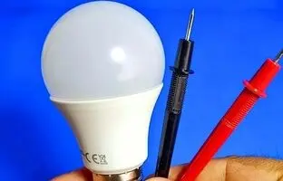 روشی ساده برای تعمیر لامپ LED + ویدئو