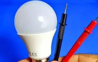 روشی ساده برای تعمیر لامپ LED + ویدئو