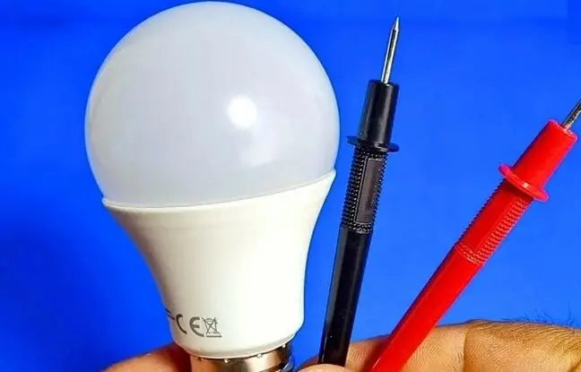 روشی ساده برای تعمیر لامپ LED + ویدئو