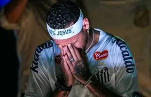 مراسم باشکوه معارفه نیمار در سانتوس + ویدئو