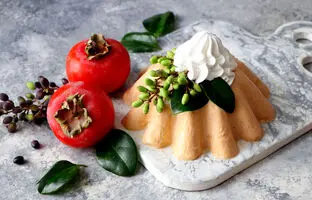طرز تهیه پاناکوتا خرمالو؛ متفاوت ترین دسر پاییزی رو خیلی ساده با خرمالو درست کن + آموزش ویدئویی