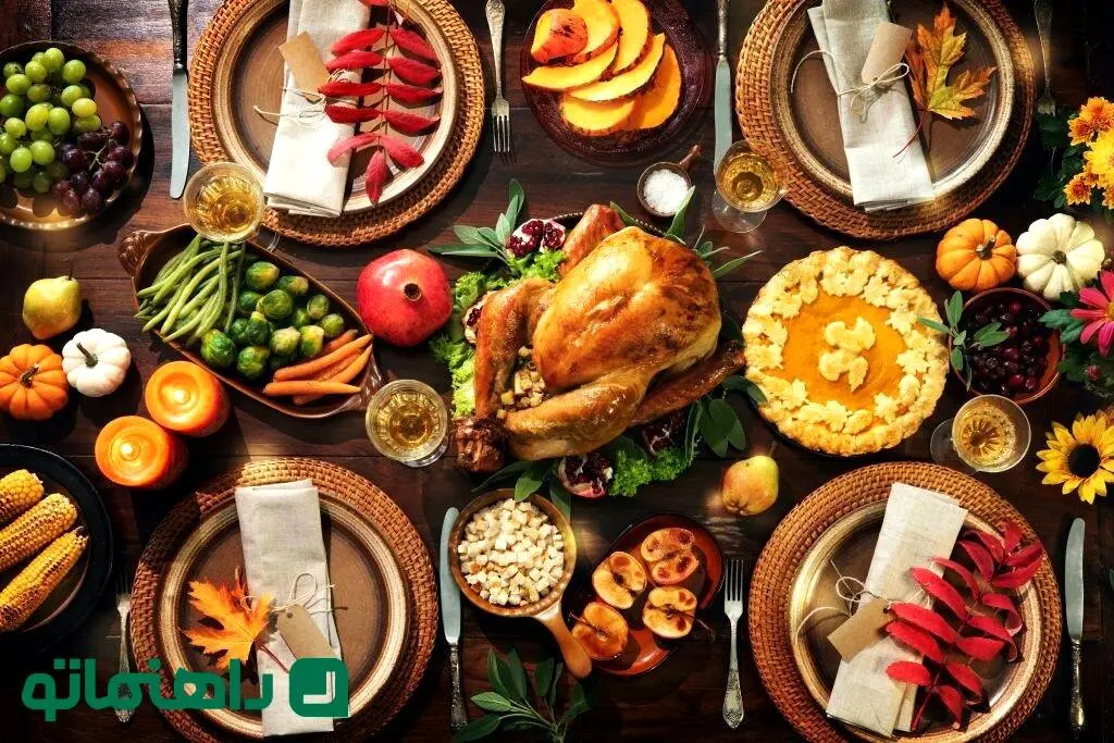مواد اولیه برای چند غذای محبوب و خوشمزه  پاییزی