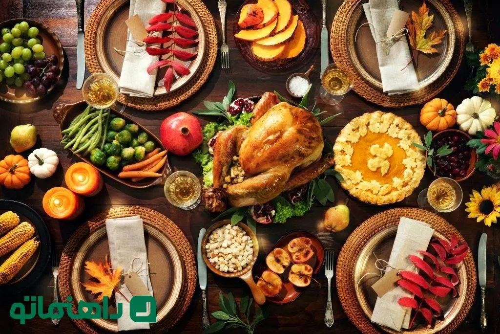 مواد اولیه برای چند غذای محبوب و خوشمزه  پاییزی