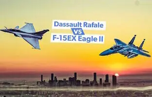 مقایسه جنگنده فرانسوی و آمریکایی /آسمان در مشت کدام است؟