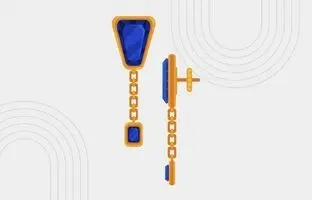 راهنمای جامع انتخاب گوشواره طلا: بررسی گوشواره‌های بخیه‌ای و حلقه
