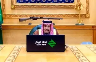  پادشاه عربستان متروی ریاض را افتتاح کرد + ویدئو