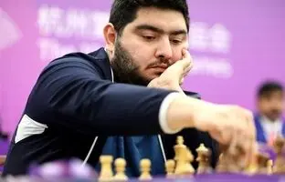 
شکست مسی شطرنج برابر استاد بزرگ ایران
