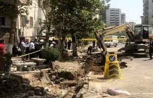 
خیابان شریعتی تهران مسدود شد
