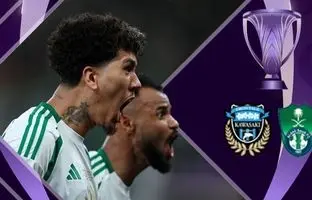 خلاصه بازی الاهلی عربستان ۲ - کاوازاکی ۰ + ویدئو