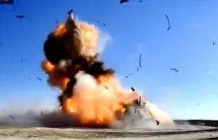 تصاویر پرتاب ۲ پهپاد محرمانه سپاه + ویدئو