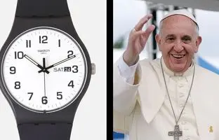 ساعت پاپ فرانسیس رکورد گران‌ترین سواچ جهان را شکست! 