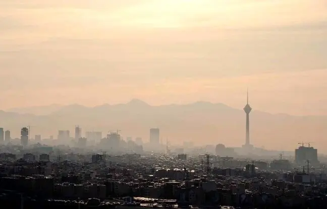 شاخص آلودگی هوای تهران؛ ۹ دی
