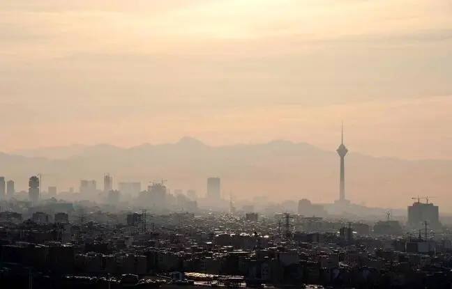 شاخص آلودگی هوای تهران؛ ۹ دی
