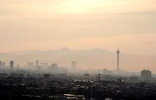 شاخص آلودگی هوای تهران؛ ۹ دی
