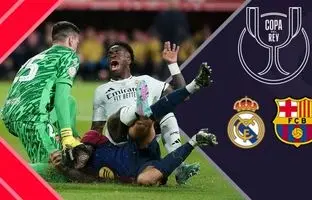 خلاصه بازی بارسلونا 3 - رئال مادرید 2 + ویدئو