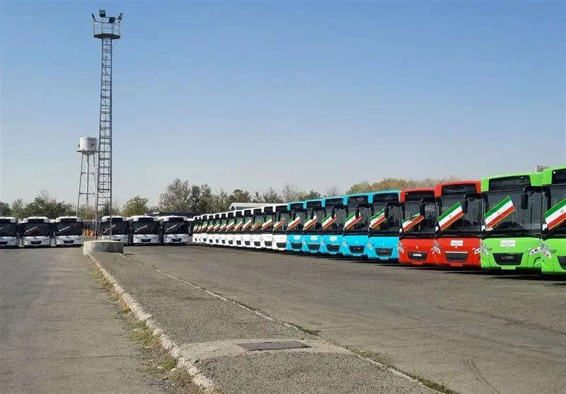 اتوبوس های برقی در مسیر خطوط قدیمی تهران