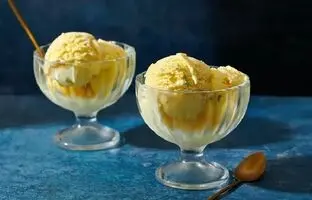 طرز تهیه بستنی زعفرانی در خانه