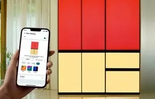 رونمایی از یخچال MoodUP ال‌جی با نورپردازی متنوع و پخش موسیقی