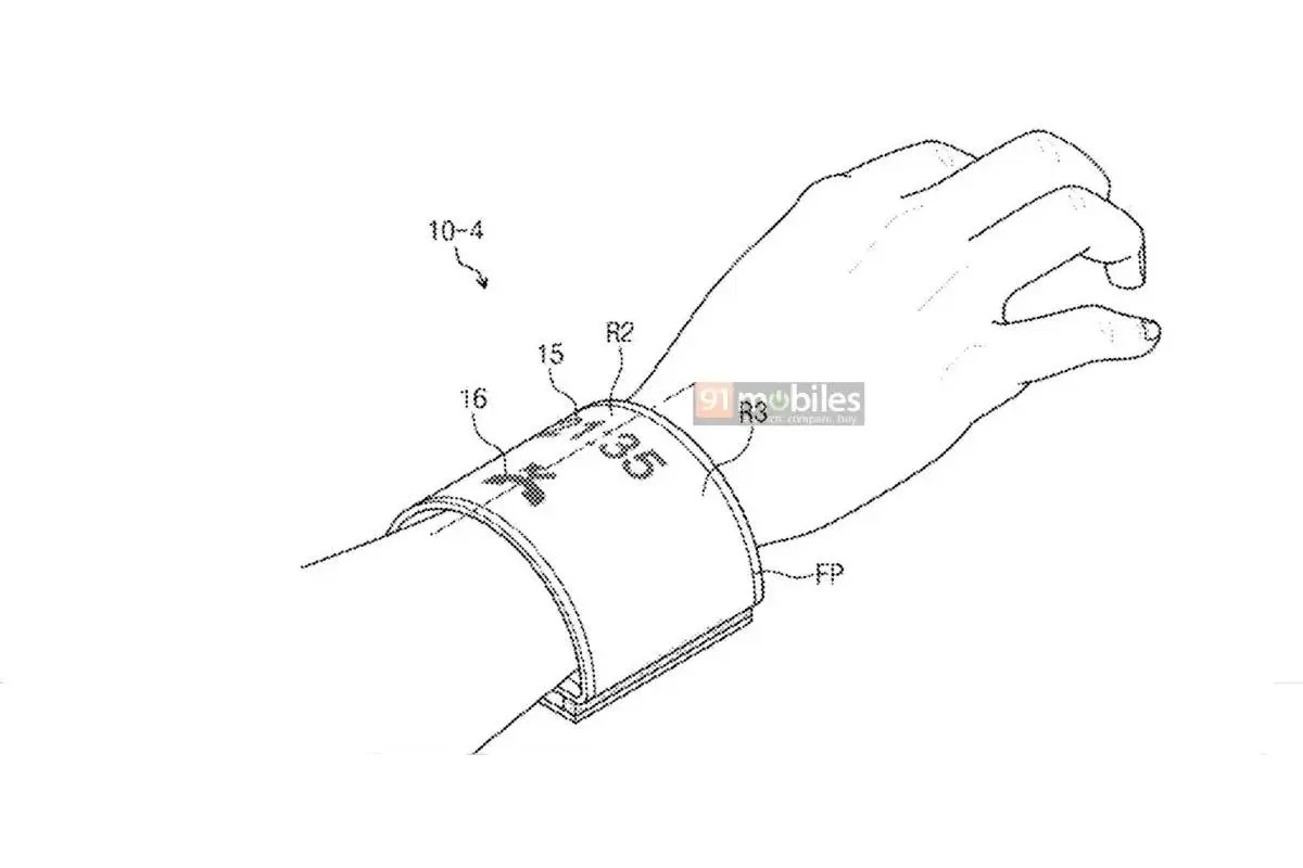 گوشی آینده سامسونگ را می توان به دستبند تبدیل کرد!