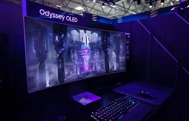 رونمایی از اولین مانیتور گیمینگ OLED سامسونگ