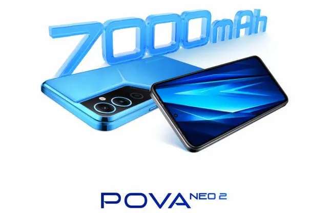 گوشی Tecno Pova 2 با باتری 7000 میلی آمپر ساعتی عرضه شد