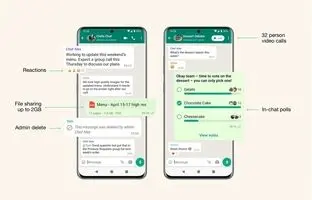 نحوه ایجاد نظرسنجی در چت های واتساپ