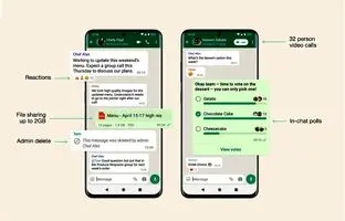 نحوه ایجاد نظرسنجی در چت های واتساپ
