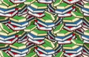 تست هوش IQ؛ فقط چشم شاهین می تواند مداد را در بین کتابها ببیند!