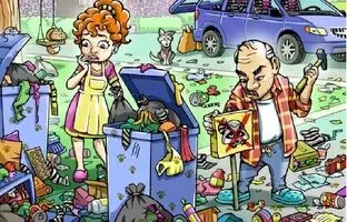 تست هوش IQ؛ آیا می توانید راکونی که اینجا را به هم ریخته پیدا کنید؟