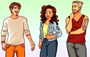 تست هوش؛ آیا می توانید همسر واقعی این زن را شناسایی کنید؟