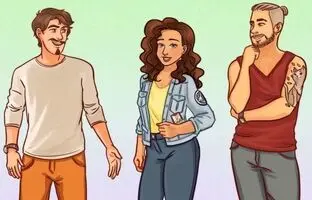 تست هوش؛ آیا می توانید همسر واقعی این زن را شناسایی کنید؟