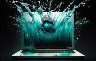 اگر روی لپ تاپ آب ریخت چه کنیم؟