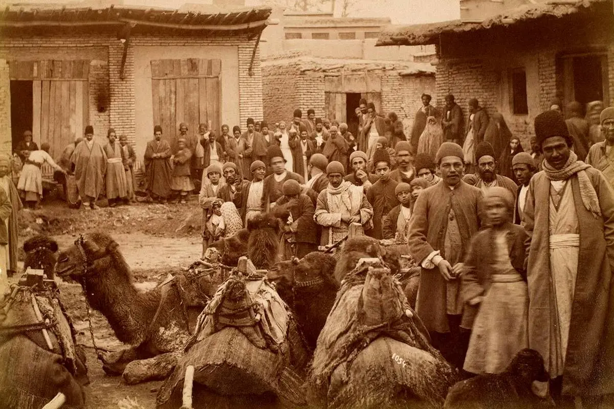 حکایت یک تصویر عجیب از تهران در سال 1900 میلادی