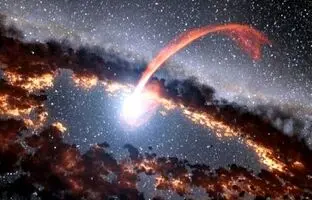 کشف یک سیاه‌چاله گرسنه در نزدیک‌ترین فاصله به زمین
