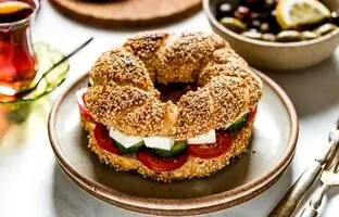 طرز تهیه سیمیت اصل ترکیه در منزل