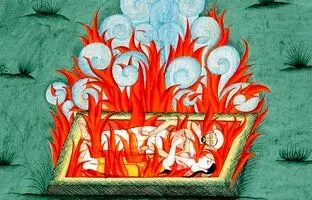 (تصاویر) ساتی یا بیوه‌سوزی، برگی سیاه در کتاب تاریخ هند!