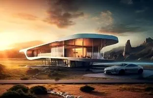 (تصاویر) پیش بینی هوش مصنوعی از خانه های ما در سال 2050