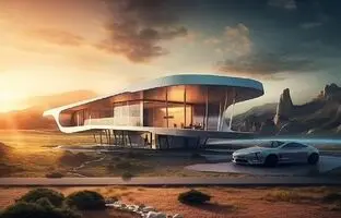 (تصاویر) پیش بینی هوش مصنوعی از خانه های ما در سال 2050