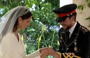 (ویدئو) مراسم عروسی ولیعهد اردن با یک دختر عربستانی