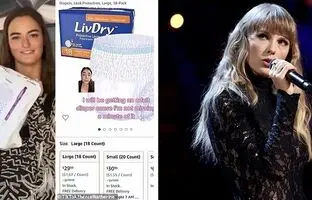 ماجرای عجیب استفاده طرفداران تیلور سوییفت از پوشک در جریان کنسرت های او!
