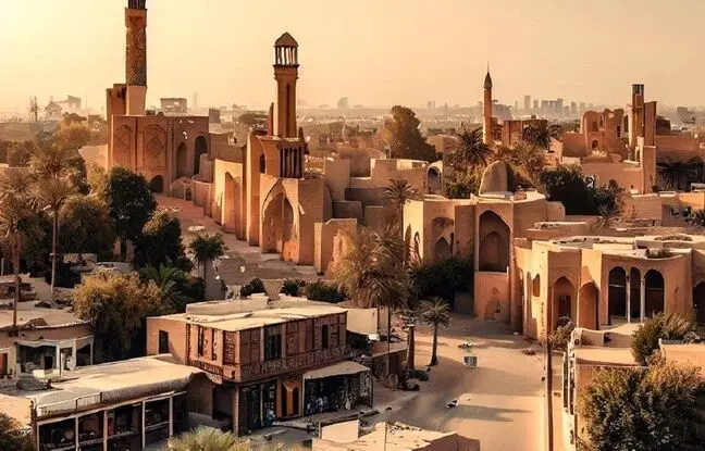 (تصاویر) شکل و وضعیت شهر شیراز در سال 1002 از نگاه هوش مصنوعی