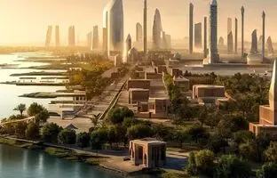 (تصاویر) شکل و شمایل شهر اهواز در ۲۰۰ سال آینده