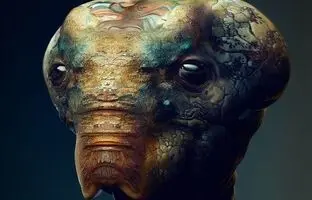 (تصاویر) پیش بینی هولناک هوش مصنوعی از شکل حیوانات در یک میلیون سال آینده!